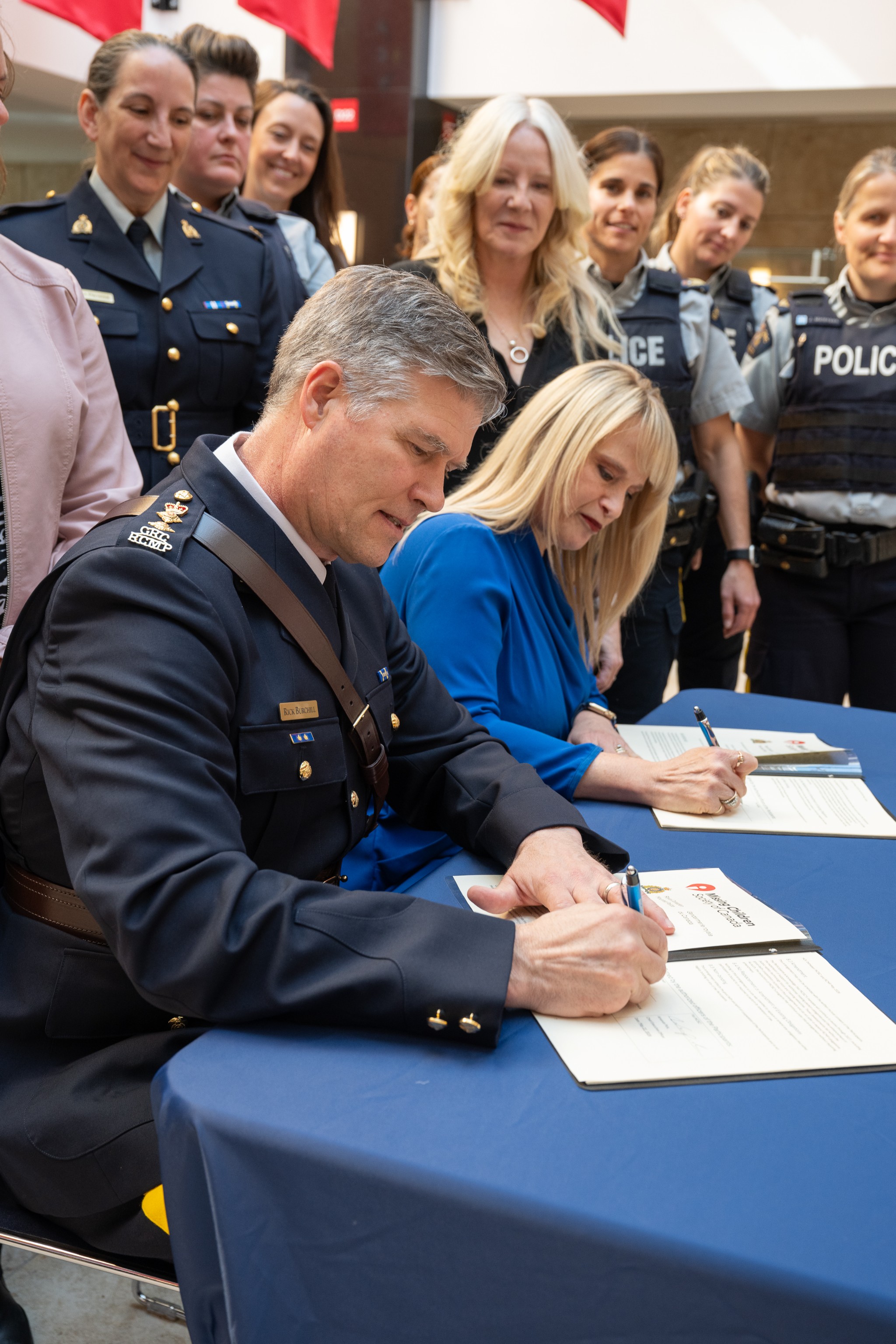 RCMP and Missing Children Society of Canada partnership renewal